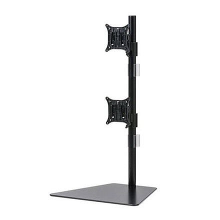 サンワサプライ 液晶モニタスタンド 上下2面 CR-LA1506BK