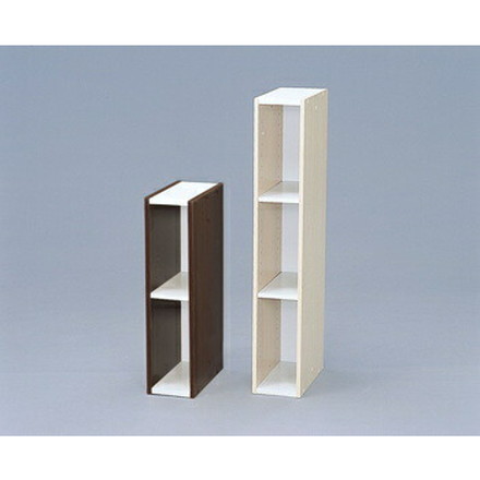 アイリスオーヤマ スペースユニット スペースユニット ホワイト/ライトメープル　2段　UB-6015