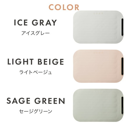 simplus 保温プレート プレート6枚用 ホットプレート 食事マット シリコン製 防水 10秒急速加熱 60~100℃ 折り畳み式 シンプラス SP-HWP01 食品保温機 アイスグレー