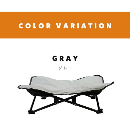 ドッグコット 折り畳み M×ブラウン