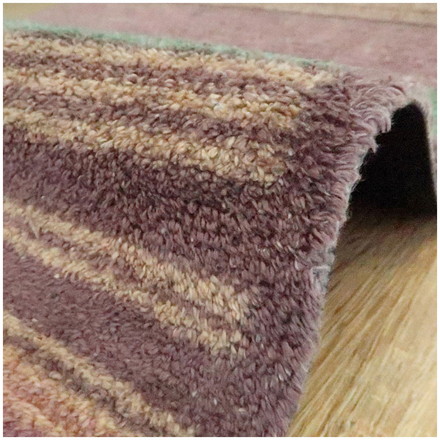 玄関マット Turtle Mat TM Gradient Stripe 60×85cm 滑り止めラバーつき 柄物 おしゃれ マット コットン