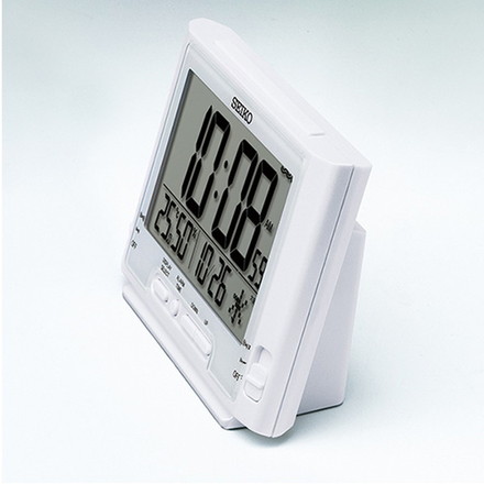 ESCO エスコ 84x132x 46mm [電波]目覚まし時計 EA798CS-74