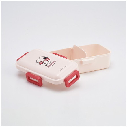 SNOOPY スヌーピー リボン 弁当箱 ふわっと盛れる 4点ロック 530ml PFLB6 キャラクター かわいい スケーター skater