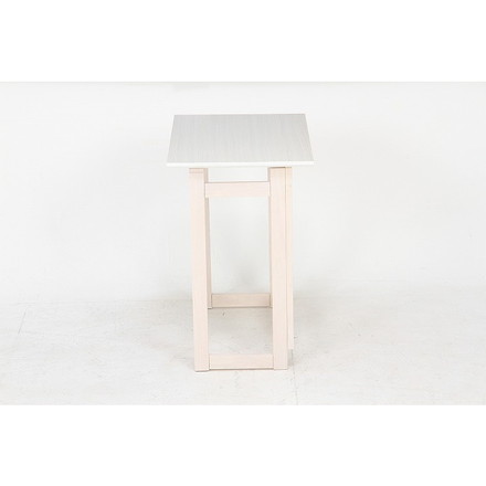 フォールディングテーブル W700×D450×H690mm 天然木化粧繊維板 ホワイトウォッシュ