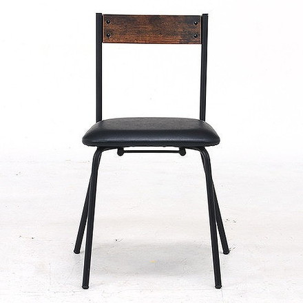 ダイニングチェアー W480×D510×H740mm 450mm 合成樹脂 ウレタン パーティクルボード スチール