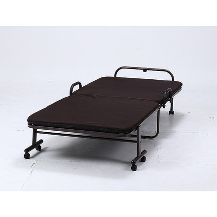 ワンタッチベッド フリーロック42段 高床タイプ W975×D2070×H500mm 385mm スチール