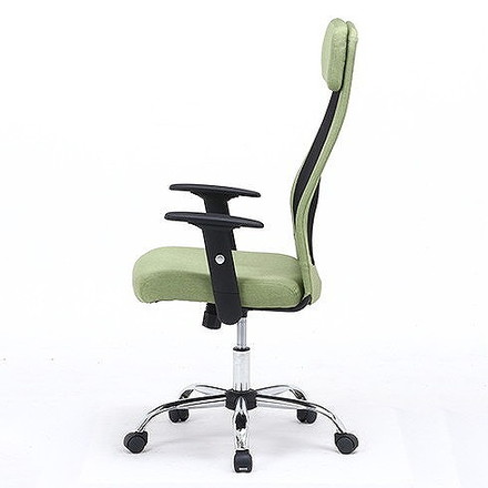 ファブリッシュチェア Mix W615×D645×H1110~1190mm 430~510mm 合成皮革 鋼