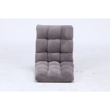 ふわもこ グレージュ 幅42×奥行57~98×高さ13~53cm 座面高 130mm