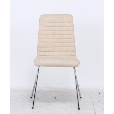 チェアー ファ W490×D560×H870mm 480mm ウレタンフォーム スチール アイボリー