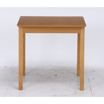 ダイニングテーブル W750×D750×H720mm 天然木 MDF ナチュラル