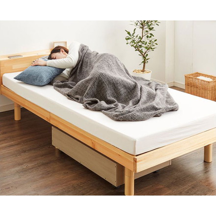 ベッド下収納ボックス 単品 幅70 奥行50 キャスター付き 収納ケース 収納ラック 引き出し収納 ソファー下収納 木製 ブラウン