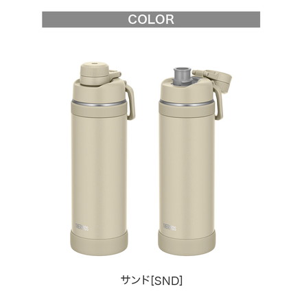 サーモス 水筒 1L 真空断熱 スポーツボトル FJU-1000 THERMOS ブラック[BK]