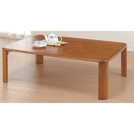 折れ脚テーブル 木製式 幅105cm 奥行75cm 高さ33cm 折り畳み センターテーブル 和室