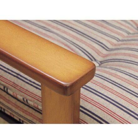 中居木工 高座椅子 日本製 ゆったり座れる 天然木 リクライニング高座椅子 リクライニングチェア