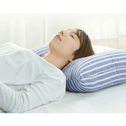 整体枕 抗菌防臭 頸椎安定 凹枕 丸洗いOK くぼみ 横向き枕 日本製 ピロー 東レ セベリス使用 かため やわらかめ