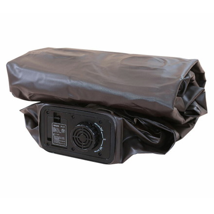 電動エアーベッド ロータイプ シングル 電動ポンプ内蔵 コンパクト収納 持ち運び 収納袋付き ベロア調生地 来客用