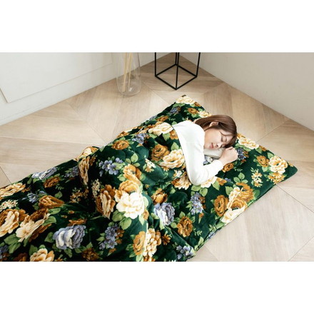 ごろ寝毛布布団 長座布団 幅120cm マイヤー毛布 洗える 丸洗いOK ごろ寝マット 120×190cm 昼寝 車内