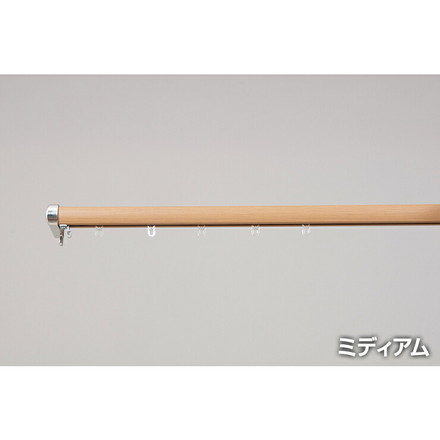 サイドユニットレール ブラインド シェード ロール インテリア サイドユニットレール 木目ミディアム（I0823）