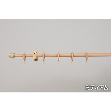 装飾レール ブラインド シェード ロール インテリア 装飾レール フェスタ2MS 木目ミディアム（I7743）