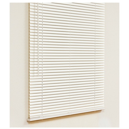 フレキシブラインド25 88×138cm ブラインド カーテンレール 取付可能 賃貸 コードレス 腰高窓 小窓 お手頃