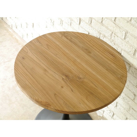 MOSH モッシュ カフェテーブル ブラック テーブル 丸形 リビングテーブル 新生活