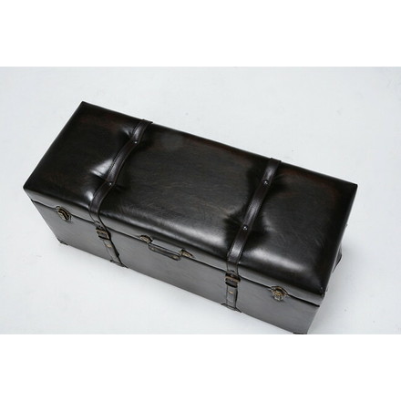 萩原 MC-6002DBR 収納スツール