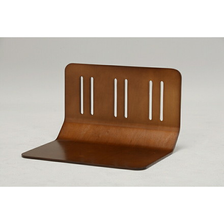 萩原 曲げ木ベッドガードDBR LBG4297T-DBR 布団ずれ防止