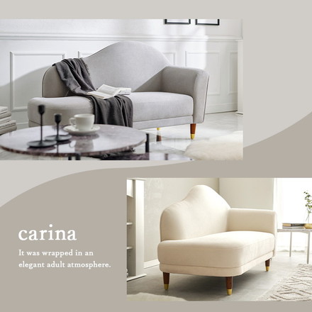 ソファー ソファ コンパクト ローソファー カウチソファ 幅126cm 大人かわいい インテリア 北欧 おしゃれ アイボリー