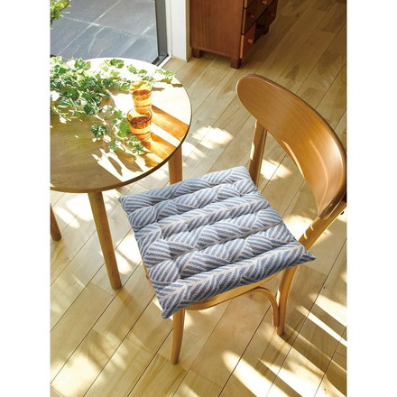 インド綿シートクッション クラック 約40×40cm NV