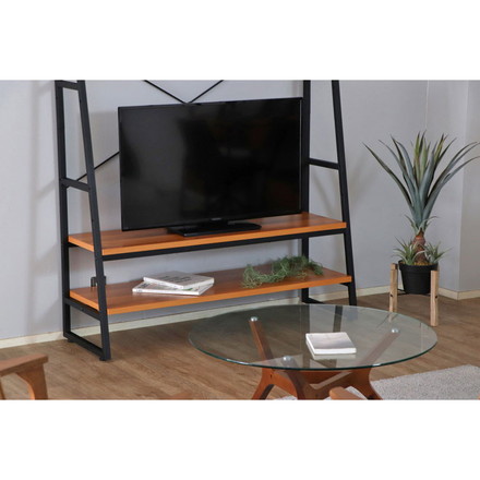 ネイツ シェルフ 幅125×奥行44×高さ180cm テレビシェルフ オープンラック オープンシェルフ