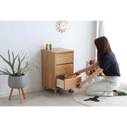 チェスト 幅40cm 国産 キャビネット チェストタイプ 収納 棚 ラック 3段引き出し 収納 ワイドチェスト