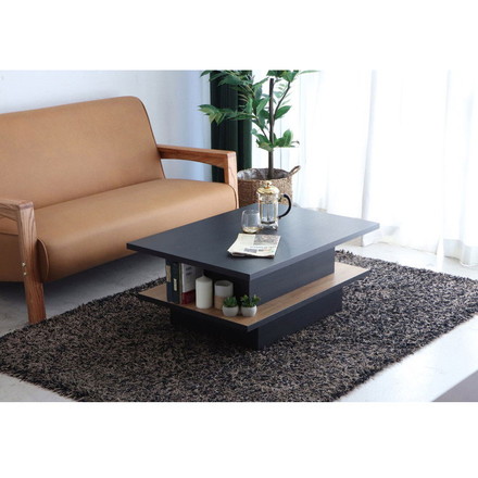 フィール リフトアップテーブル 幅90cm 国産 昇降式テーブル 高さ調節 折りたたみ式 デスク