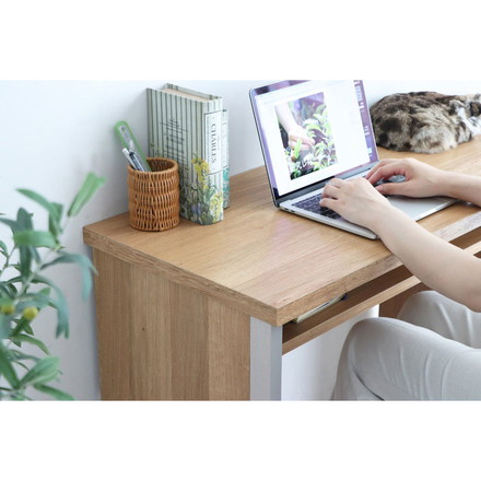 にゃんと一緒デスク テーブル 国産 インテリア リビング ダイニング 机 テーブル 猫