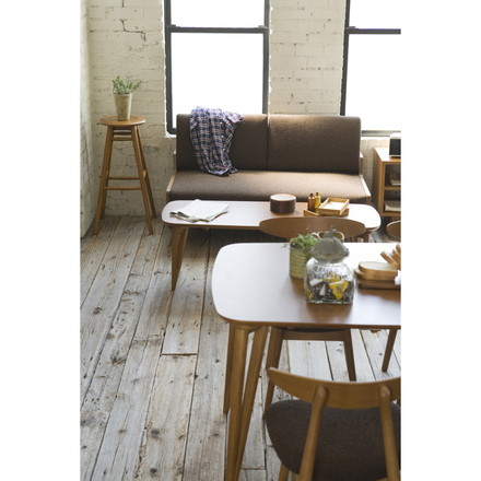 ダイニングテーブル 80サイズ テーブル 机 木製 シンプル シック 北欧風