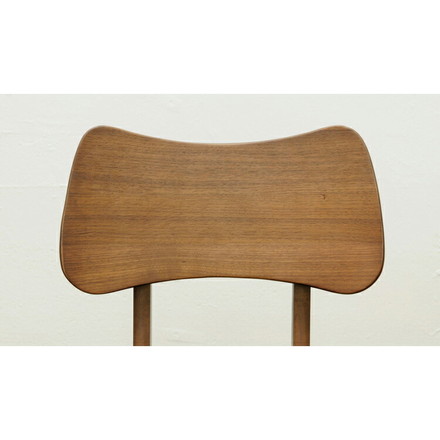 ダイニングチェア 2脚セット シンプル 北欧 天然木 木製 木目 一人暮らし 新生活 肘無し 背もたれ