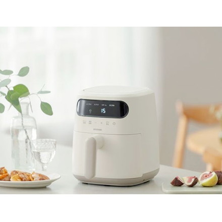 エアフライヤー FV-M30A-C アイリスオーヤマ 過熱水蒸気エアフライヤー 冷凍食品対応 スチームモード搭載 アイボリー キッチン家電 電気フライヤー 家庭用