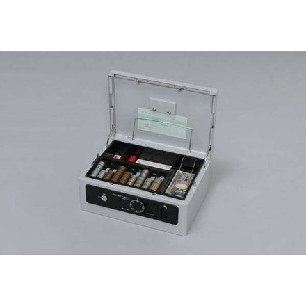 手提げ金庫A4 SBX-A4 グレーアイリスオーヤマ