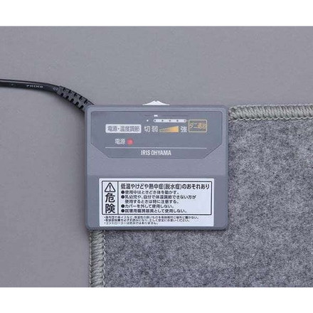 電気ホットカーペット 1畳 IHC-10-H グレーアイリスオーヤマ