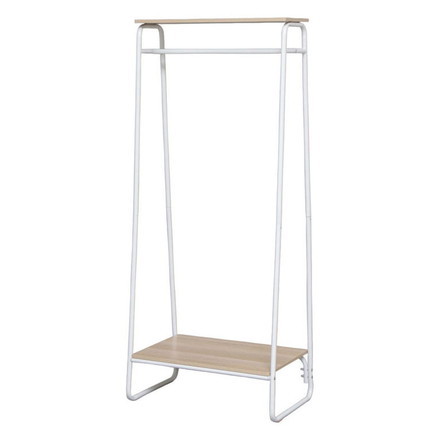 アイリスオーヤマ ハンガーラック スタイルハンガー2WAYタイプ プレミアム ボード2枚付き PI-B2 ホワイト