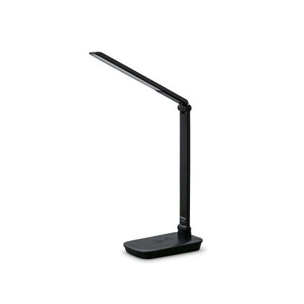 LEDデスクライトQi充電シリーズ 平置きタイプ 調光 LDL-QFD-B ブラックアイリスオーヤマ