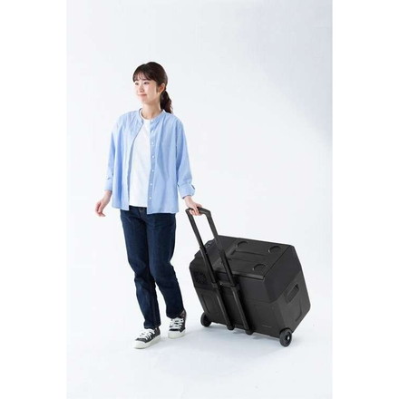 ポータブル冷蔵冷凍庫 40L IPD-4A-B2 ブラックアイリスオーヤマ