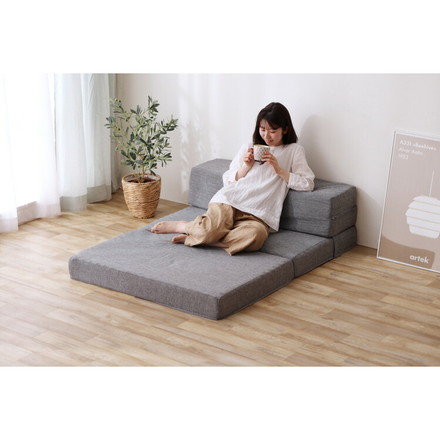 アイリスオーヤマ 4WAYSソファマットレス 枕付きマットレス 高反発マットレス 4WAYS ソファ マットレス カウチソファ SMTB4-S IRIS OYAMA