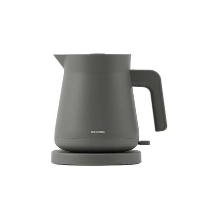 電気ケトル IBKT-800-H ウォームグレーアイリスオーヤマ
