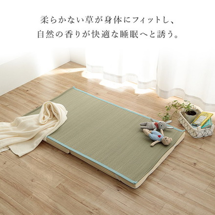敷きパッド い草 70×120cm ベビー 日本製 寝具 シーツ 敷きパッド 国産 国産 さらさら 吸汗 調湿 消臭