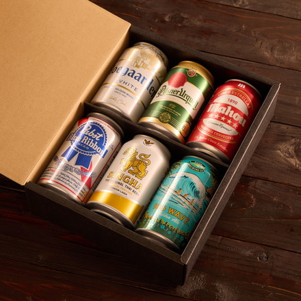 世界のビール飲み比べ6種セット