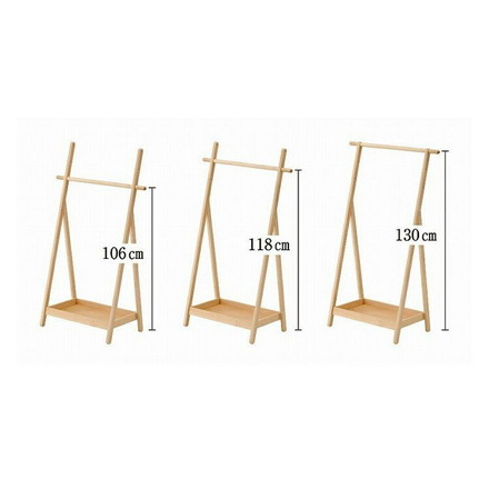 【cosine 子どもラック メープル】 コサイン 日本製 旭川家具 キッズハンガー ハンガーラック 収納 衣類収納