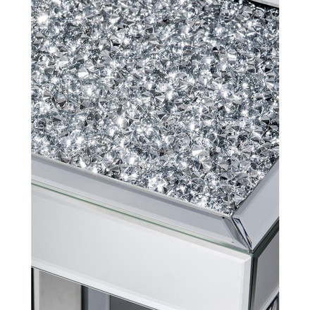 テーブル 鏡 ミラー クロシオ ダイヤテーブル ハイ ミラー