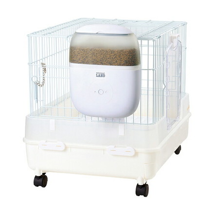 マルカン うさぎの安心 オートフィーダー スマート カメラ付き 自動 エサ ご飯 給餌器 自動給餌機 見守りカメラ