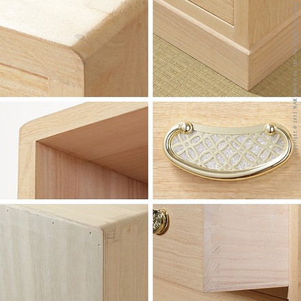 総桐収納箪笥 6段 井筒（いづつ） 桐タンス 着物 収納 国産(代引き不可)