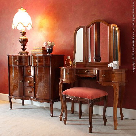 完成品 リビング キャビネット イタリア製 猫脚 ヴェローナクラシック 引き出し 幅87 ワイド 大容量